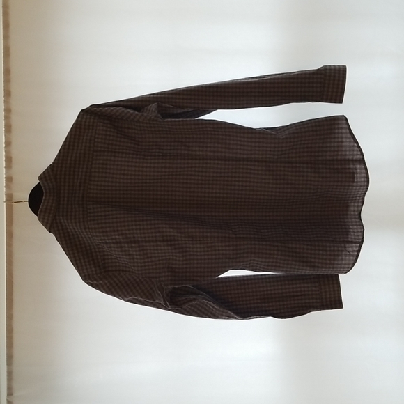 Gray check button down - Picture 5 of 5